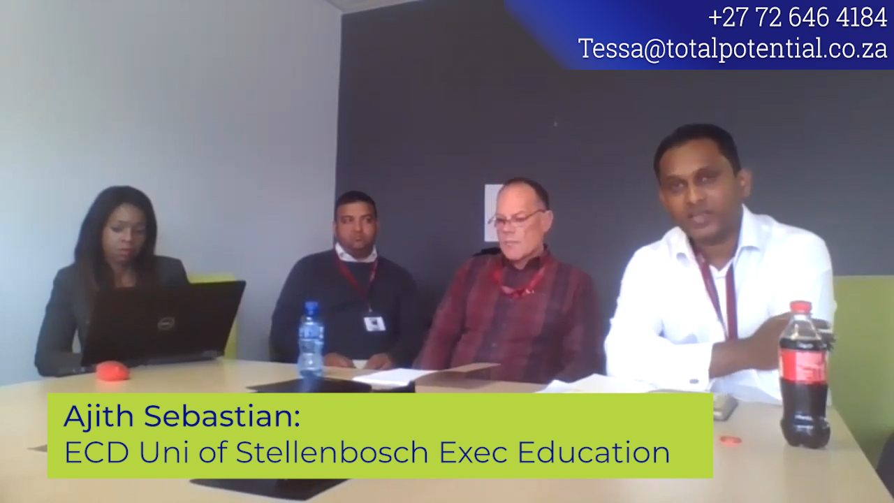 ECD Uni of Stellenbosch Exec Education